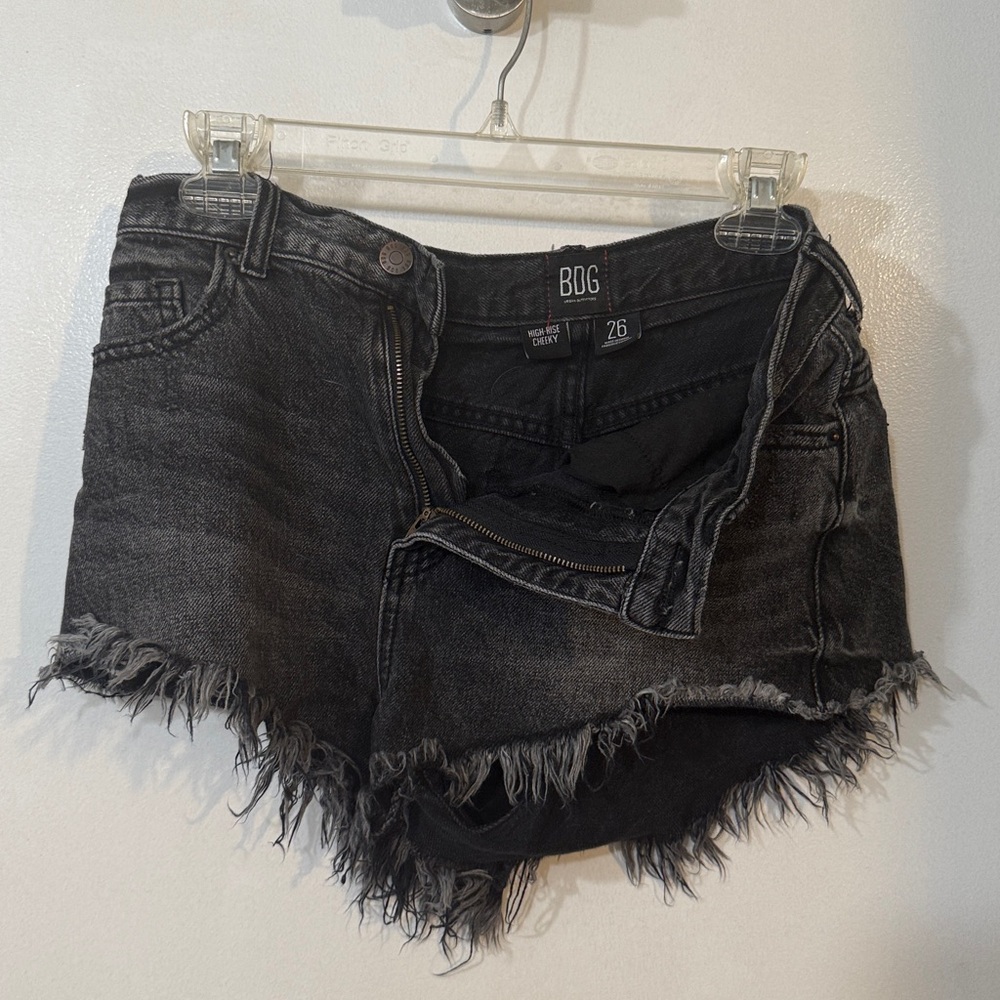 BDG High Rise Cheeky Jean Festival Shorts